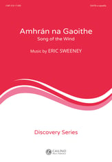 Amhran na Gaoithe SATB choral sheet music cover